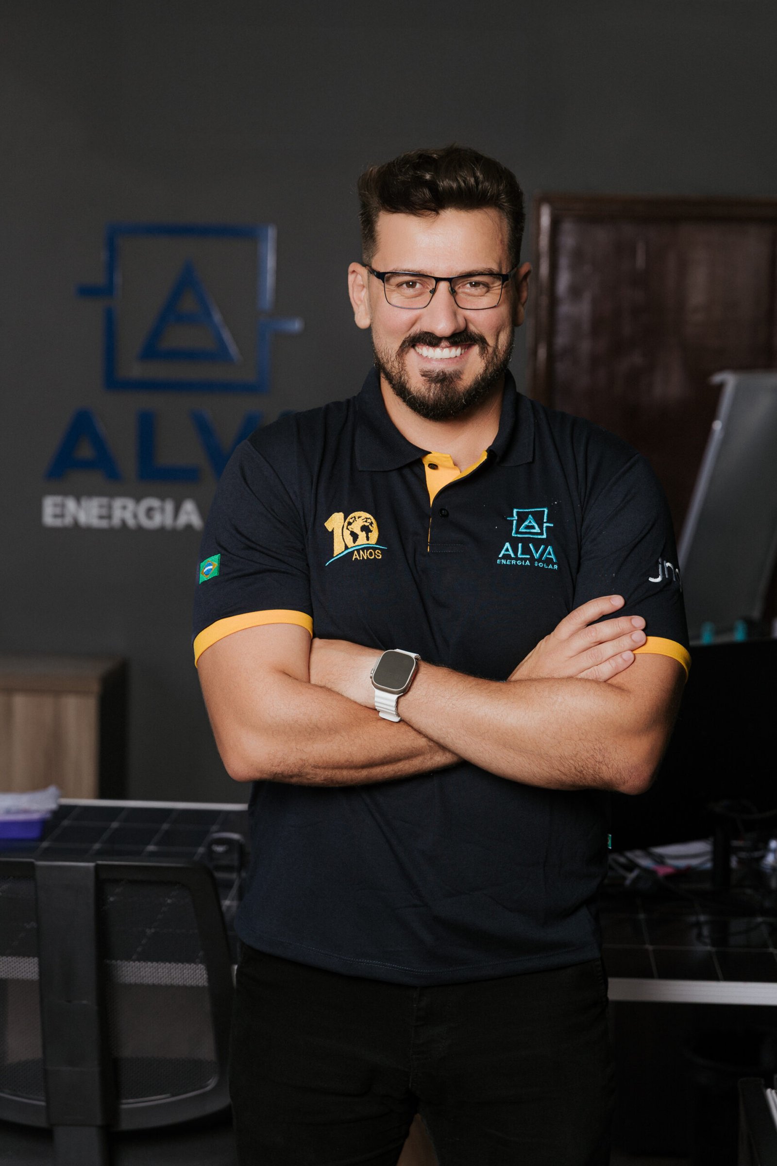 Raphael Alvarenga, fundador da Alva Energia Solar